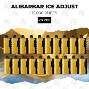 20 Pack Alibarbar Ice Adjust Mixed Flavours 12000 Puffs