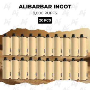 20 Pack Alibarbar Ingot Mixed Flavours 9000 Puffs