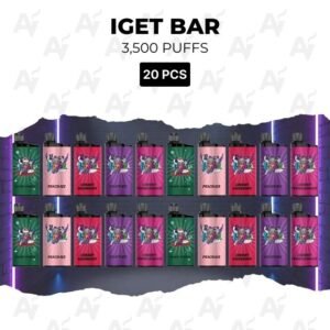 20 Pack IGET Bar Mixed Flavours 3500 Puffs