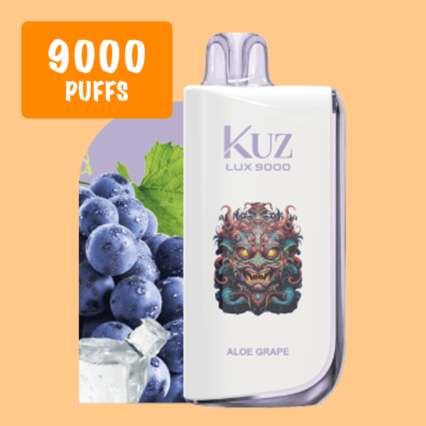 kuz ultra aloe grape 9000 puffs KUZ Ultra Aloe Grape 9000 Puffs
