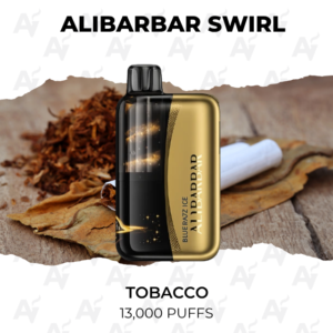 Alibarbar Swirl Tobacco 13000 Puffs