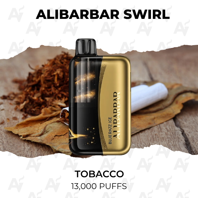 alibarbar swirl tobacco 13000 puffs Alibarbar Swirl Tobacco 13000 Puffs