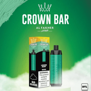 Al Fakher Crown Bar Alfakher Lemon Mint 8000 Puffs