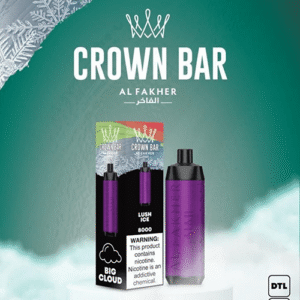 Al Fakher Crown Bar Alfakher Lush ICE 8000 Puffs