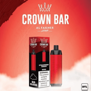 Al Fakher Crown Bar Alfakher Strawberry Punch 8000 Puffs