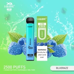 X - Qlusive X - Qlusive Bluerazz 2500 Puffs