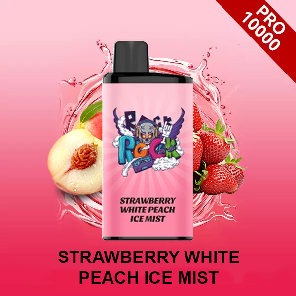 iget bar pro strawberry white peach ice mist 10000 puffs IGET Bar Pro Strawberry White Peach Ice Mist 10000 Puffs