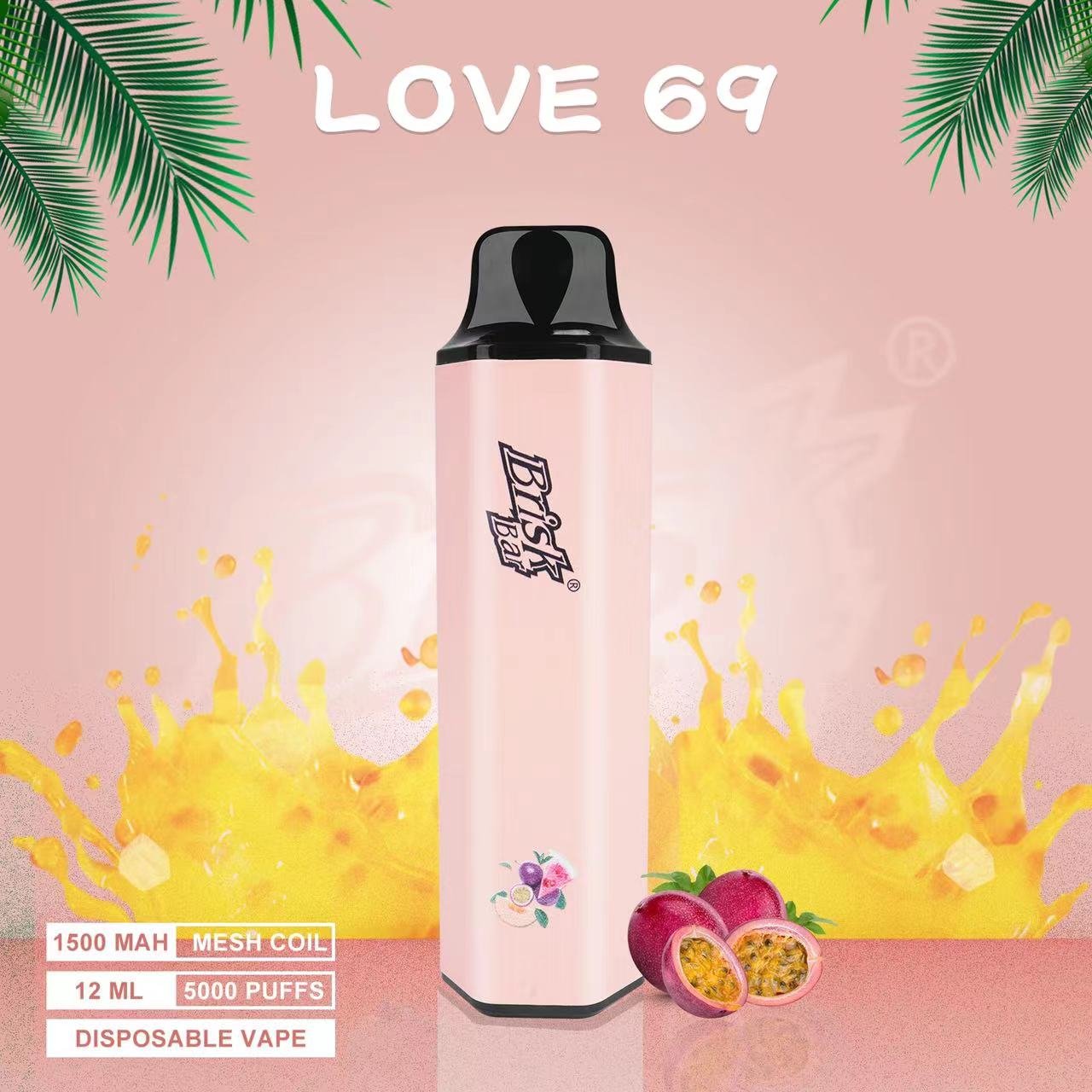 brisk bar love 69 5000 puffs Brisk Bar Love 69 5000 Puffs