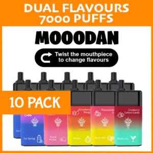 10 Pack Mooodan 7000 Puffs