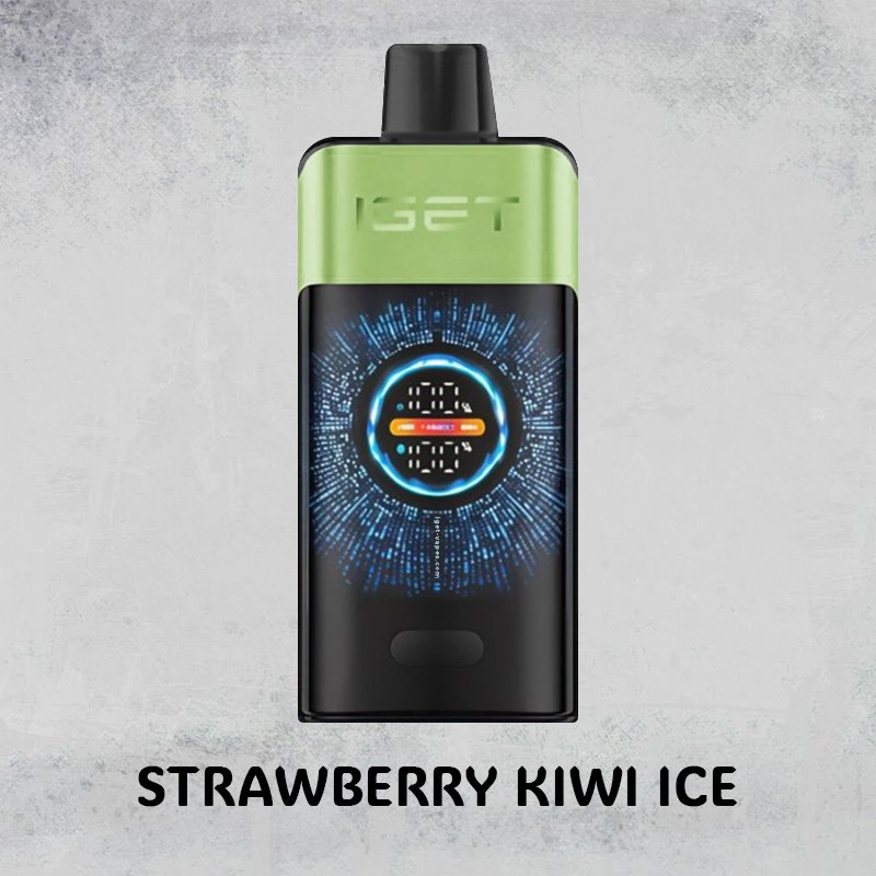 iget one strawberry kiwi ice 12000 puffs IGET One Strawberry Kiwi Ice 12000 Puffs