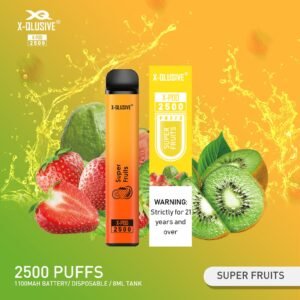 X - Qlusive 2500 Puffs