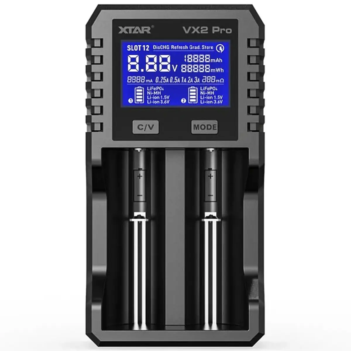 xtar vx2 pro battery charger happyrasta.webp xtar vx2 pro battery charger happyrasta.webp