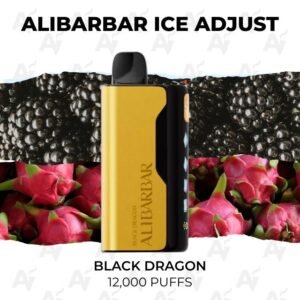Alibarbar Ice Adjust Black Dragon 12000 Puffs