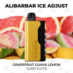 Alibarbar Ice Adjust Grapefruit Guava Lemon 12000 Puffs