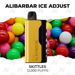 Alibarbar Ice Adjust Skittles 12000 Puffs
