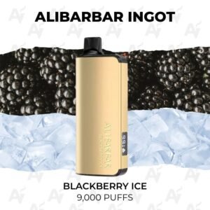 Alibarbar Ingot Blackberry Ice 9000 Puffs