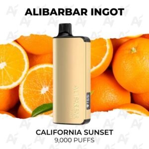Alibarbar Ingot California Sunset 9000 Puffs