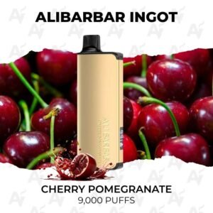 Alibarbar Ingot Cherry Pomegranate 9000 Puffs
