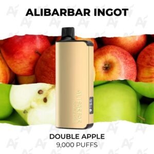 Alibarbar Ingot Double Apple 9000 Puffs