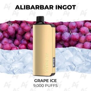Alibarbar Ingot Grape Ice 9000 Puffs