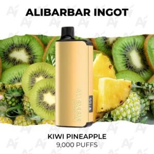 Alibarbar Ingot Kiwi Pineapple 9000 Puffs