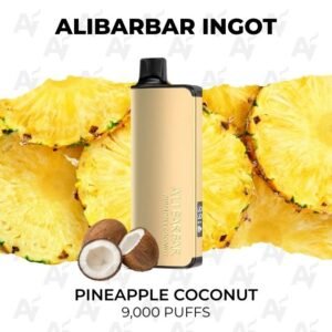Alibarbar Ingot Pineapple Coconut 9000 Puffs