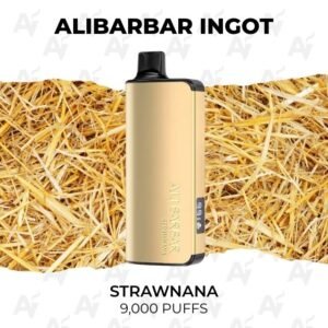 Alibarbar Ingot Strawnana 9000 Puffs