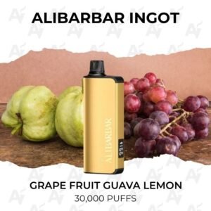 Alibarbar Ingot Grape Fruit Guava Lemon 30000 Puffs
