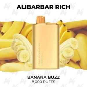 Alibarbar Rich Banana Buzz 8000 Puffs