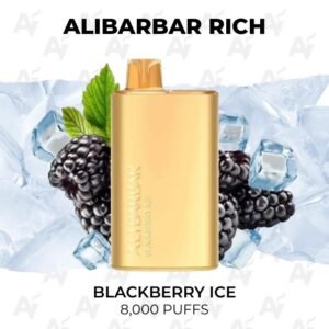 Alibarbar Rich Blackberry Ice 8000 Puffs