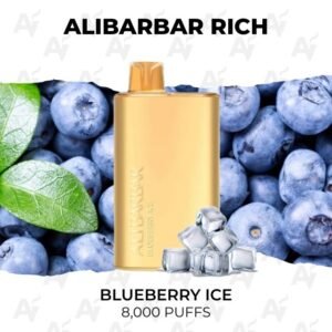 Alibarbar Rich Blueberry Ice 8000 Puffs