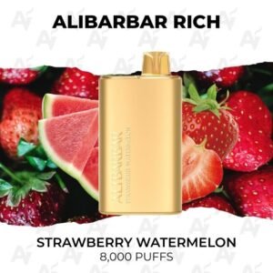 Alibarbar Rich Strawberry Watermelon 8000 Puffs