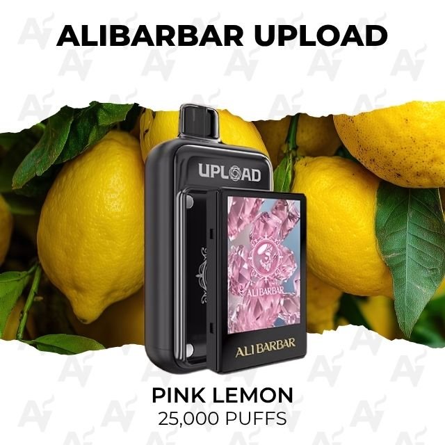 alibarbar upload pink lemon 25000 puffs Alibarbar Upload Pink Lemon 25000 Puffs