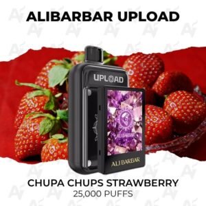 Alibarbar Upload Chupa Chups Strawberry 25000 Puffs