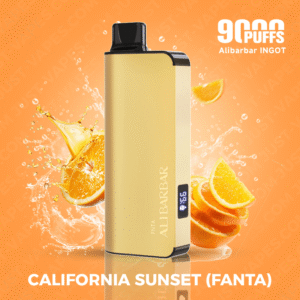 Alibarbar Ingot California Sunset Fanta 9000 Puffs