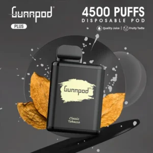 Gunnpod Plus Classic Tobacco 4500 Puffs