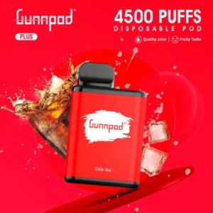 Gunnpod Plus Cola ICE 4500 Puffs