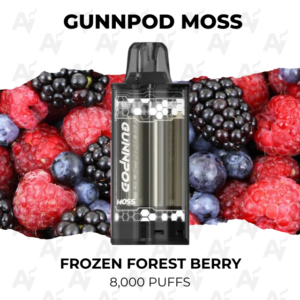 Gunnpod Moss Frozen Forest Berry 8000 Puffs