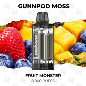 Gunnpod Moss Fruit Monster Ice 8000 Puffs