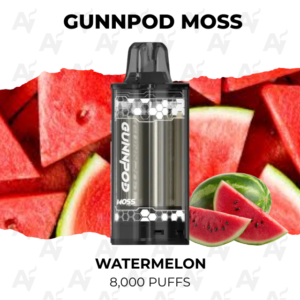 Gunnpod Moss Watermelon 8000 Puffs