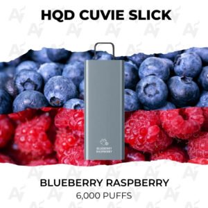 HQD Cuvie Slick Blueberry Raspberry 6000 Puffs