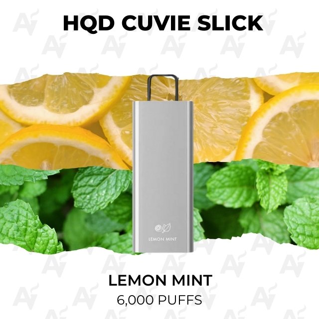 hqd cuvie slick lemon mint 6000 puffs HQD Cuvie Slick Lemon Mint 6000 Puffs