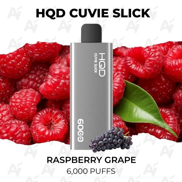hqd cuvie slick raspberry grape 6000 puffs HQD Cuvie Slick Raspberry Grape 6000 Puffs
