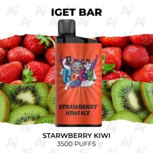 IGET Bar Starwberry Kiwi 3500 Puffs