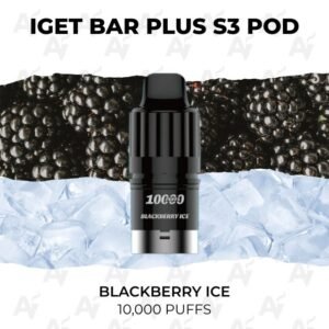IGET Bar Plus S3 Pods Blackberry Ice 10000 Puffs