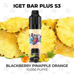 IGET Bar Plus S3 Blackberry Pinapple Orange 10000 Puffs