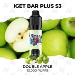 IGET Bar Plus S3 Double Apple 10000 Puffs