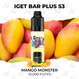 IGET Bar Plus S3 Mango Monster 10000 Puffs