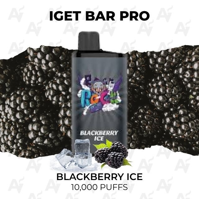 iget bar pro blackberry ice 10000 puffs IGET Bar Pro Blackberry Ice 10000 Puffs