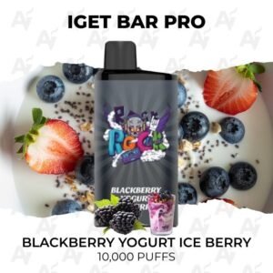 IGET Bar Pro Blackberry Yogurt Ice Berry 10000 Puffs
